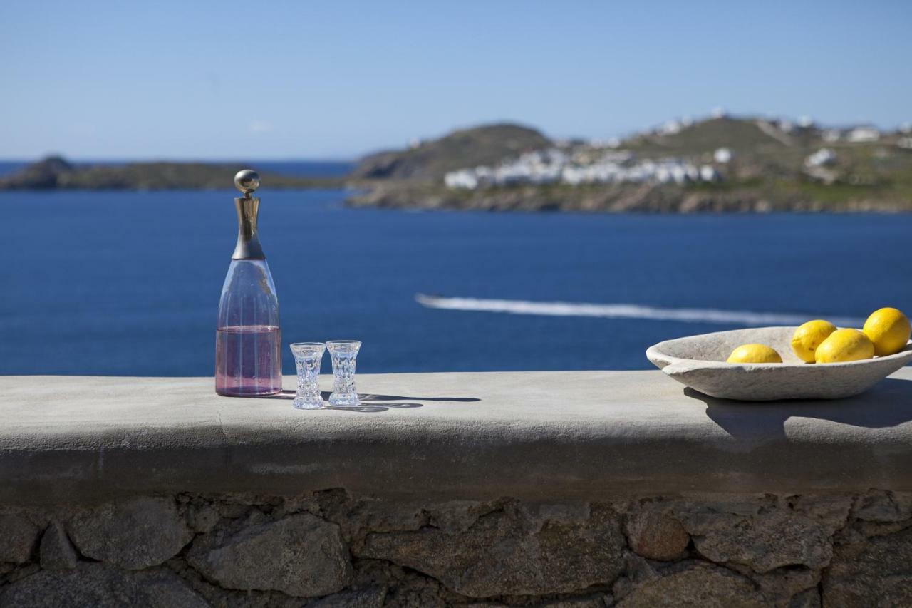 Beachfront Mykonos Guest House Ornósz Kültér fotó