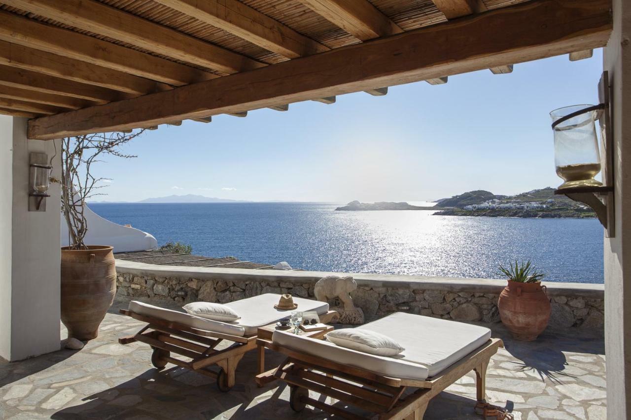 Beachfront Mykonos Guest House Ornósz Kültér fotó