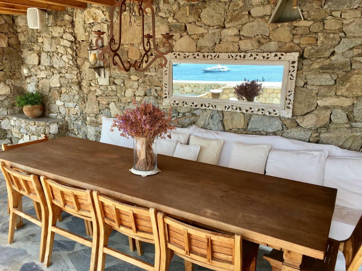 Beachfront Mykonos Guest House Ornósz Kültér fotó