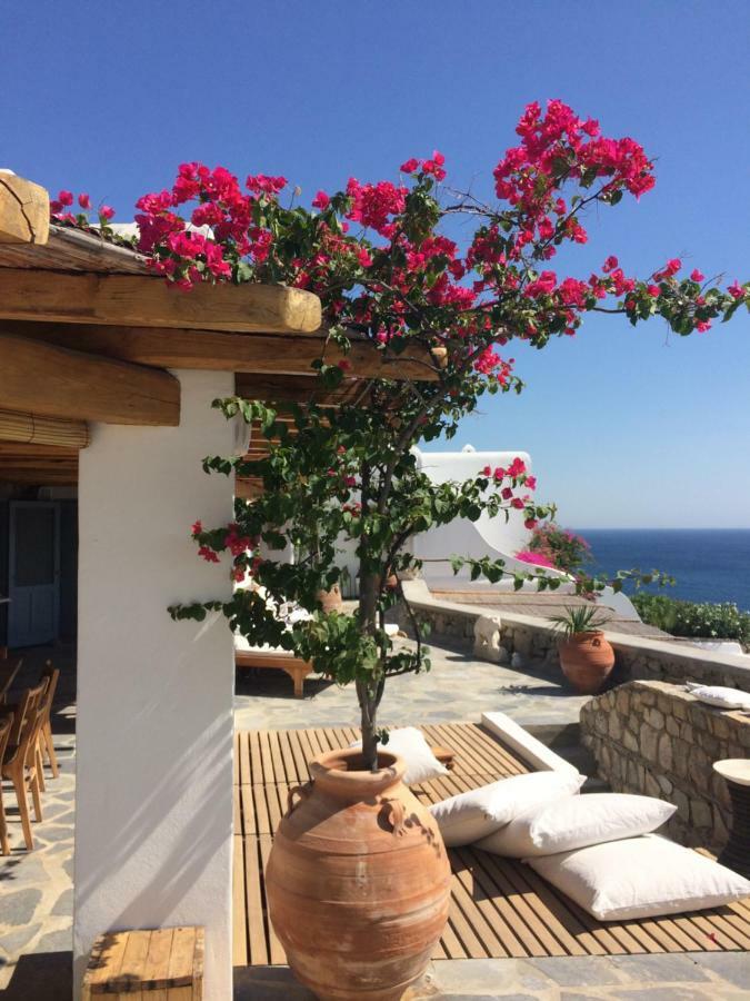 Beachfront Mykonos Guest House Ornósz Kültér fotó