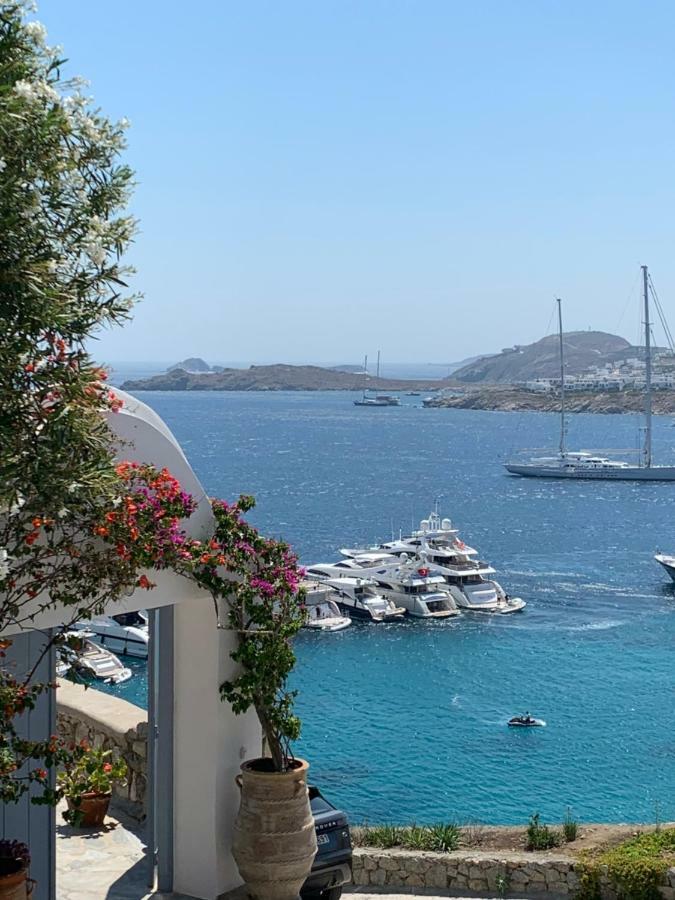 Beachfront Mykonos Guest House Ornósz Kültér fotó